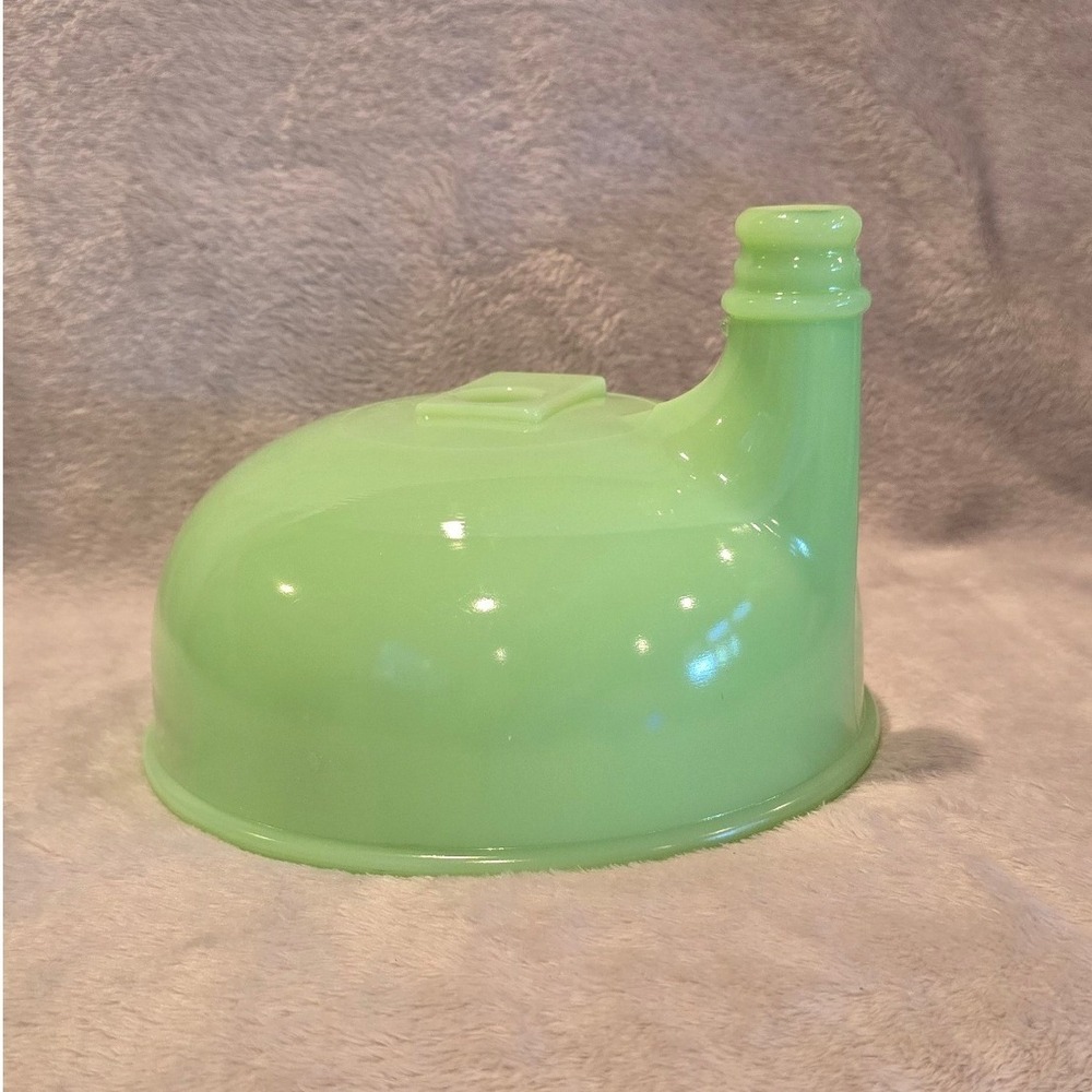 Vintage Sunbeam Jadeite Uranium Glass Mixer Juicer UV Glow Green - Picture 5 of 12